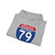 I-79 WV (Virginia) (Road Sign) Hoodie