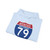I-79 WV (Virginia) (Road Sign) Hoodie