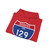 I-129 IA 1961 (Iowa) (Road Sign) Hoodie