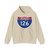 I-126 SC Metric (South Carolina) (Road Sign) Hoodie
