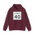 Illinois 40 (Illinois) (Road Sign) Hoodie