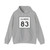 Illinois 83 (Illinois) (Road Sign) Hoodie
