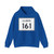 Illinois 161 (Illinois) (Road Sign) Hoodie
