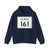 Illinois 161 (Illinois) (Road Sign) Hoodie