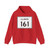 Illinois 161 (Illinois) (Road Sign) Hoodie
