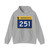 MN-251 wide (Minnesota) (Road Sign) Hoodie