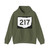 OH-217 (Ohio) (Road Sign) Hoodie