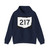 OH-217 (Ohio) (Road Sign) Hoodie