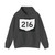 OH-216 (Ohio) (Road Sign) Hoodie
