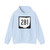 OH-281 1967 (Ohio) (Road Sign) Hoodie
