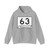 Tennessee 63 (Tennessee) (Road Sign) Hoodie