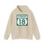 Vermont 18 (Vermont) (Road Sign) Hoodie