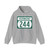 Vermont 244 (Vermont) (Road Sign) Hoodie