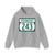Vermont 243 (Vermont) (Road Sign) Hoodie