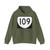 Virginia 109 (Virginia) (Road Sign) Hoodie