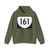 Virginia 161 (Virginia) (Road Sign) Hoodie
