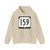 WIS 159 (Wisconsin) (Road Sign) Hoodie