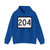 WV-204 (Virginia) (Road Sign) Hoodie