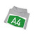 Autokinetodromos A4 number (Greece) (Road Sign) Hoodie