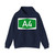 Autokinetodromos A4 number (Greece) (Road Sign) Hoodie