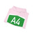 Autokinetodromos A4 number (Greece) (Road Sign) Hoodie