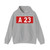 Autoroute française 23 (France) (Road Sign) Hoodie