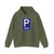 Bild 32 - Parkplatz mit Entfernungsangabe StVO 1956 (Germany) (Road Sign) Hoodie