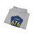 Camden County 676 (New Jersey) (Road Sign) Hoodie