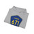 Camden County 671 (New Jersey) (Road Sign) Hoodie