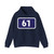 Cesta I. triedy číslo 61 (Slovakia) (Road Sign) Hoodie