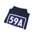 Cesta I. triedy číslo 59A (Slovakia) (Road Sign) Hoodie