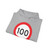 Chile road sign RR-1 100 (Chile) (Road Sign) Hoodie