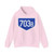 DJ703B-RO (Romania) (Road Sign) Hoodie