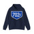 DJ702F-RO (Romania) (Road Sign) Hoodie