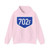 DJ702F-RO (Romania) (Road Sign) Hoodie