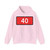 DK40 8ton (Poland) (Road Sign) Hoodie