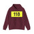DW118-PL (Poland) (Road Sign) Hoodie