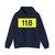 DW118-PL (Poland) (Road Sign) Hoodie