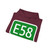 E58-SVK-2020 (Slovakia) (Road Sign) Hoodie