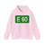 E60-HUN (Hungary) (Road Sign) Hoodie