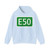 E50-SVK-2020 (Slovakia) (Road Sign) Hoodie