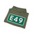 E49-DK (Denmark) (Road Sign) Hoodie