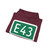 E43-SUI (Switzerland) (Road Sign) Hoodie