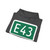 E43-SUI (Switzerland) (Road Sign) Hoodie