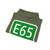 E65-SVK-2020 (Slovakia) (Road Sign) Hoodie