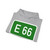E66-HUN (Hungary) (Road Sign) Hoodie