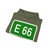 E66-HUN (Hungary) (Road Sign) Hoodie