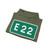 E22 Sverige (Sweden) (Road Sign) Hoodie