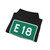 E18 Sverige (Sweden) (Road Sign) Hoodie
