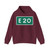 E20 Sverige (Sweden) (Road Sign) Hoodie